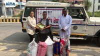 उपकार सेवा नेपालद्वारा ठोरी गाउँपालिका आश्रममा दैनिक उपभोग्य सामग्री सहयोग