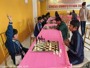 वीरगंजमा नेशनल प्याब्सनकाे आयोजनामा चेस प्रतियोगिता २०८२ सम्पन्न, प्राथमिक तहतर्फ जीएचपी, माध्यमिक तहतर्फ डीपीएस र माध्यमिक (+2) तहतर्फ ममता विद्या मन्दिर प्रथम