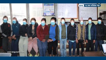 लाइसेन्सको लिखित र ट्रायल परीक्षा पास गराउने आश्वासनमा रकम मागेको आरोपमा पक्राउ परेका १४ जना धरौटीमा रिहा