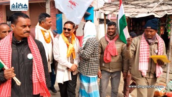 पर्सा–२ मा जसपा उम्मेदवार अशोक टेमानीको घरदैलो अभियान तीव्र, जनतासँग प्रत्यक्ष संवाद