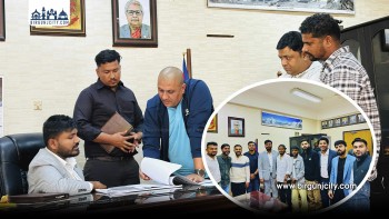 मन्त्री बब्लु गुप्ता र पर्सा क्रिकेट संघबीच खेलकुद पूर्वाधार विकासमा छलफल, टिबी साह मैदानको मुआब्जा छिट्टै टुंग्याउने प्रतिबद्धता