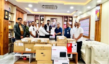 जलेको वीरगंज महानगर कार्यालय पुनः सञ्चालनमा सहजता, विभिन्न संघ–संस्थाबाट सहयोग