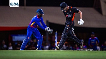 टप एन्ड टी–२० सिरिजको पहिलो खेलमा नेपाल ४२ रनले पराजित