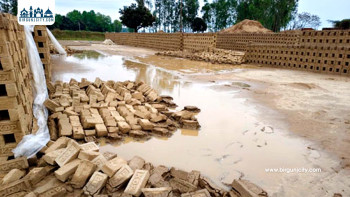 वर्षाका कारण इँटा व्यवसायीलाई करोडौंको क्षति