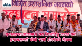 प्रधानमन्त्री ओलीको घोषणा : मधेसमा ५०० डिप बोरिङ जडान गरिने, सिँचाइ र खानेपानी समाधानमा प्राथमिकता