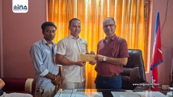 एम्बुलेन्स क्षेत्रप्रति राज्यको उपेक्षाविरुद्ध बारामा ज्ञापनपत्र