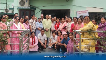 वीरगंज र तुलसीपुर उपमहानगरबीच न्यायिक समिति र विकास अवधारणाबारे अनुभव आदानप्रदान