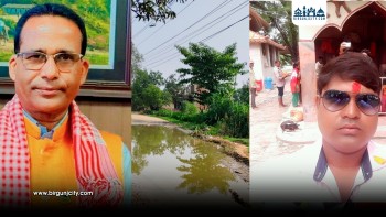 श्रीर्सियाकाे सडकमा फोहोर पानीले डुबानमा, पोखरिया नगरपालिकाकाे मौनताले समस्या बल्झदै 