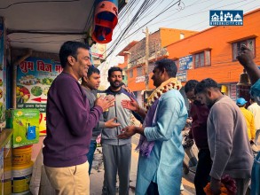 वीरगञ्जलाई कुशासनमुक्त बनाउँने संकल्पका साथ पर्सा–२ काे मा रास्वपा उम्मेदवार सुशील कुमार कानुको  घरदैलो