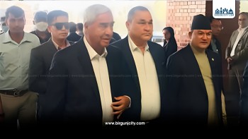 शेरबहादुर देउवा सपरिवार बैंकक प्रस्थान