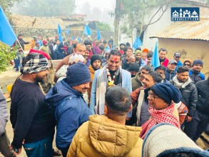 पर्सा–२ का रास्वपा उम्मेदवार सुशिल कुमार कानुद्वारा छपकैया–१ मा घरदैलो कार्यक्रम सम्पन्न