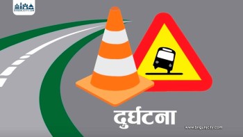 सर्लाहीमा टिपरको ठक्करबाट युवकको मृत्यु, स्थानीयद्वारा आगजनी