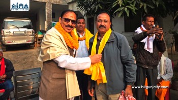 पर्सा क्षेत्र नं. २ मा घरदैलोमा व्यस्त जसपा उम्मेदवार, स्थानीय समस्यामा केन्द्रित एजेन्डा