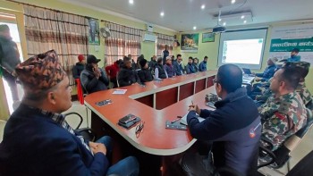 निकुञ्ज क्षेत्रका राजमार्गमा हुने दुर्घटना न्यूनीकरणबारे सरोकारवालाबीच अन्तरक्रिया