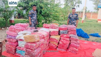 बारामा ८ लाख रुपैयाँ बराबरको अवैध सामानसहित ई-रिक्सा नियन्त्रणमा