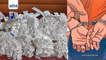 नागढुंगाबाट १२ किलोभन्दा बढी चाँदीसहित बाराका अनिश सिंह पक्राउ बिल-बिजक विना चाँदीका गरगहना बोकेको आरोप