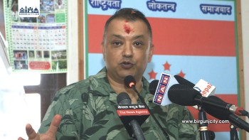 व्यक्तिले गरेका गल्तीको पार्टीले जिम्मा लिँदैन, जस्ले गल्ती गर्छ त्यसैले भोग्नु पर्छ : गगन थापा