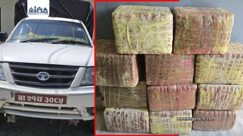 मकवानपुरमा १२५ किलो गाँजा सहित एक जना पक्राउ