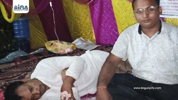 यमुनामाई गाउँपालिकामा वडाध्यक्षद्वारा पाँचौँ दिनसम्म आमरण अनसन जारी