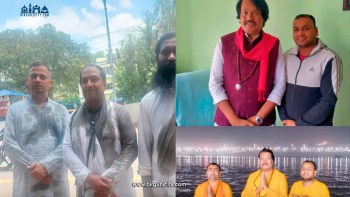 जनमत पार्टीभित्रको विवाद सडकमा: निलम्बित नेताहरूमाथि मोसो प्रहार, प्रज्वलनशील पदार्थ फ्याँकियो