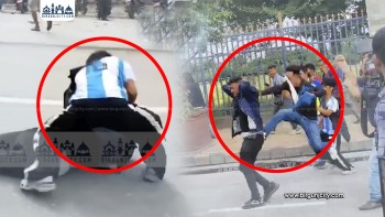 काठमाडौंमा जेनजी युवाबीच अन्तरिम सरकार दावीमा झडप (तस्बिरहरू)