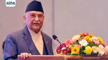 ओलीको घोषणा : निर्वाचनअघि नै प्रधानमन्त्री पदबाट राजीनामा दिने तयारी