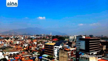 काठमाडौंमा वायुप्रदूषण घट्दै, एक्युआई ९९ मा झर्‍यो