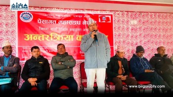 सिंहदरबार जलाउने होइन, देश बनाउनेलाई मत दिनुहोस् : शंकर पोखरेल