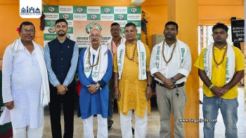 पूर्व मन्त्री रमेश रिजालद्वारा मानवसेवा आश्रम वीरगंजमा भ्रमण र भोजन सेवा योगदान