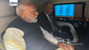एससीओ शिखर सम्मेलनपछि मोदी र पुटिन एउटै गाडीमा, भारत–रुस सम्बन्ध प्रगाढ बनाउने प्रयास