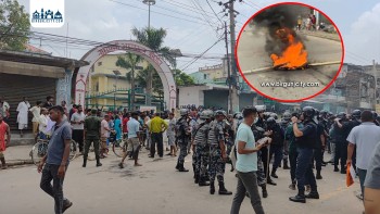 नारायणी अस्पतालमा उपचाररत वीरगंजकैदीको मृत्यु, आफन्तको विरोध प्रदर्शन