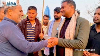 पर्सा–२ मा सुशील कुमार कानुको घरदैलो अभियान, कृषि र स्वास्थ्य सुधार प्राथमिकतामा