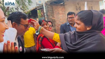 पर्सा–१ मा सरार्फको चुनावी गति तीव्र, स्थानीयसँग प्रत्यक्ष छलफल