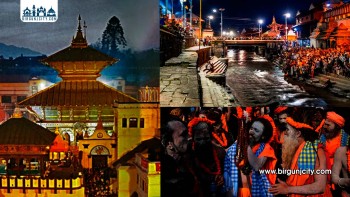 पशुपतिनाथ मन्दिर क्षेत्रमा महाशिवरात्रि नजिकिँदै जाँदा साधुसन्तको चहलपहल बढ्दो