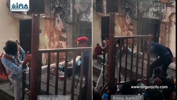 पशुपतिमा प्रहरीमाथि आक्रमण गर्ने युवक पक्राउ