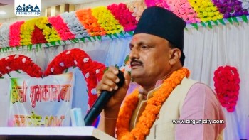 वीरगञ्जमा शान्ति कायम गर्न एमाले नेता प्रभु हजाराको अपील