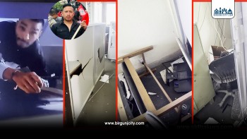 पब्लिक युथ क्याम्पसमा नेविसंघ नेताहरुले गरे तोडफोड