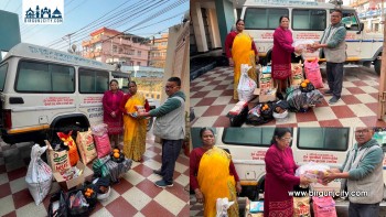 उपकार सेवा नेपालद्वारा ठोरीस्थित वृद्धाश्रमलाई मासिक सहयोग