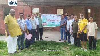 त्रीजुद्ध स्कुलमा रोटरी क्लब अफ वीरगंज मेट्रोपोलिसद्वारा वृक्षारोपण सम्पन्न