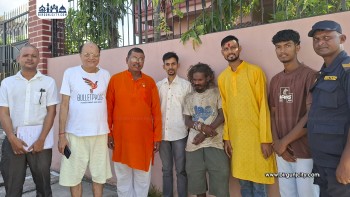 चिनिमिल आवास क्षेत्रबाट एकजना पुरुष उद्धार